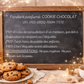 Fondant parfumé individuel - Cookie chocolat