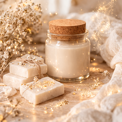 🕯️ Bougie parfumée classique - Savon
