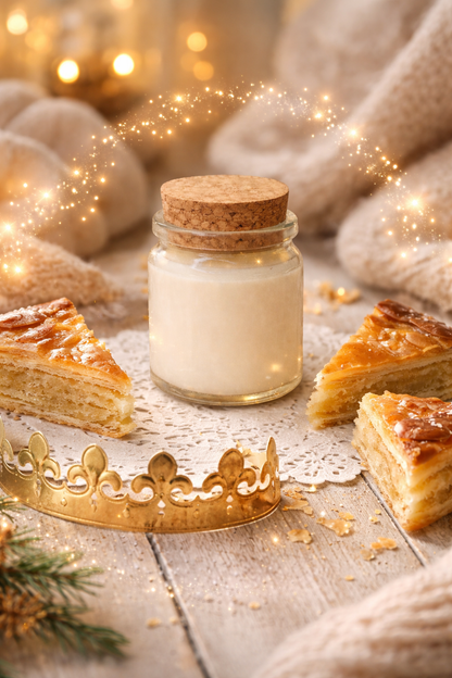 🕯️ Bougie parfumée classique - Galette des Rois
