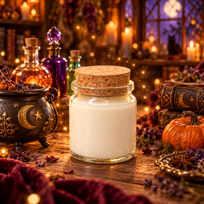 🕯️ Bougie parfumée classique - Magie noire
