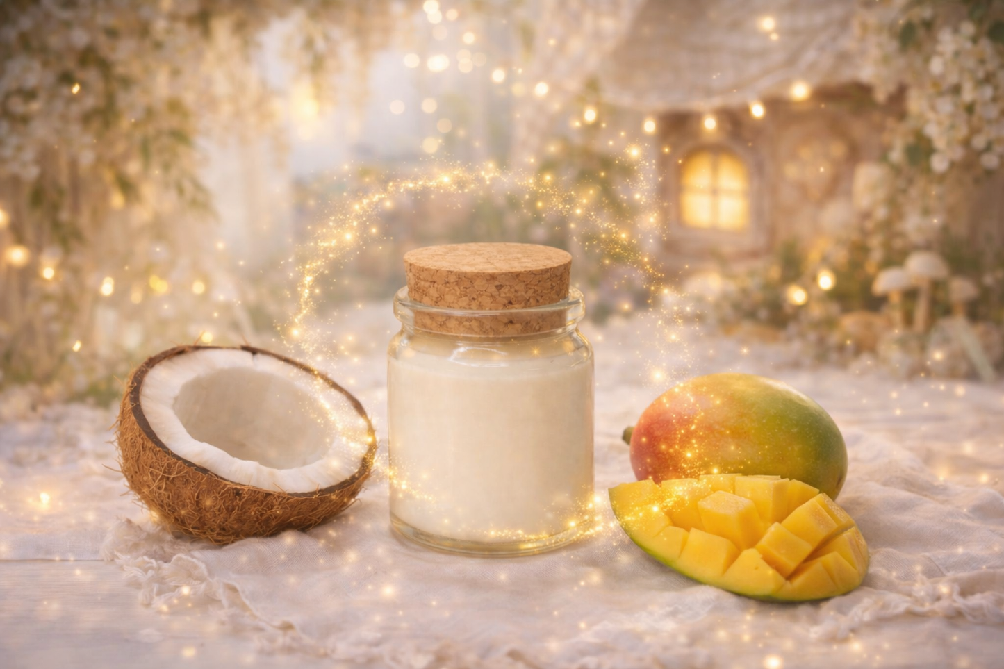 🕯️ Bougie parfumée classique - Coco mangue