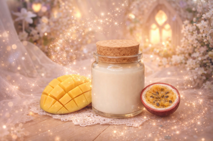 🕯️ Bougie parfumée classique - Mangue et fruit de la passion