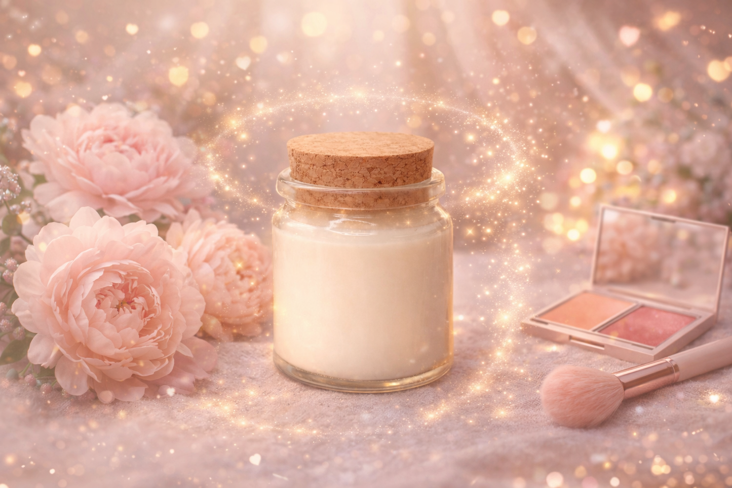 🕯️ Bougie parfumée classique - Pivoine et blush