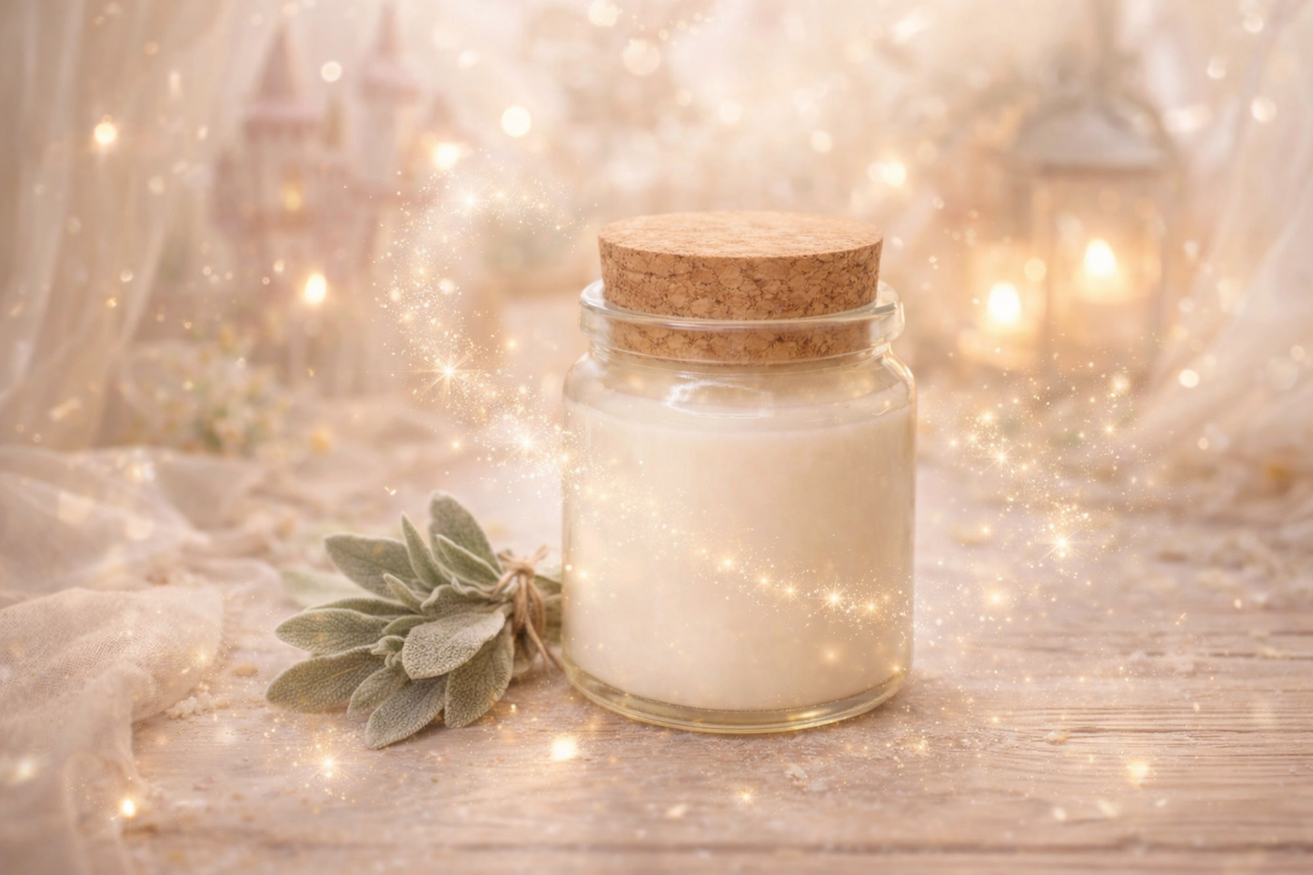 🕯️ Bougie parfumée classique - Sauge