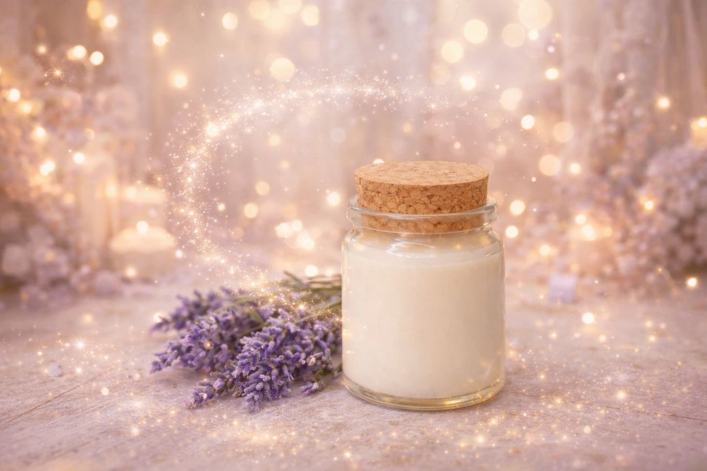🕯️ Bougie parfumée classique - Lavande