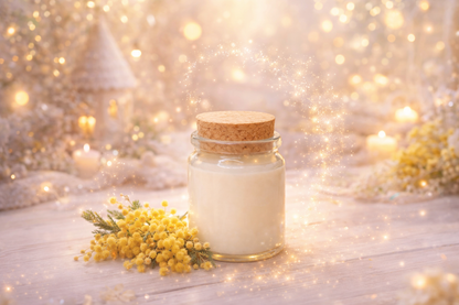 🕯️ Bougie parfumée classique - Mimosa