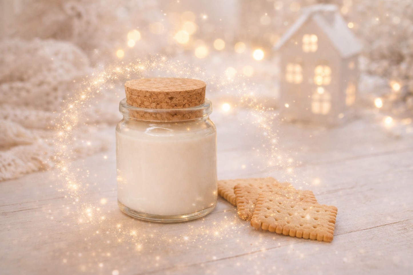 🕯️ Bougie parfumée classique - Petit beurre