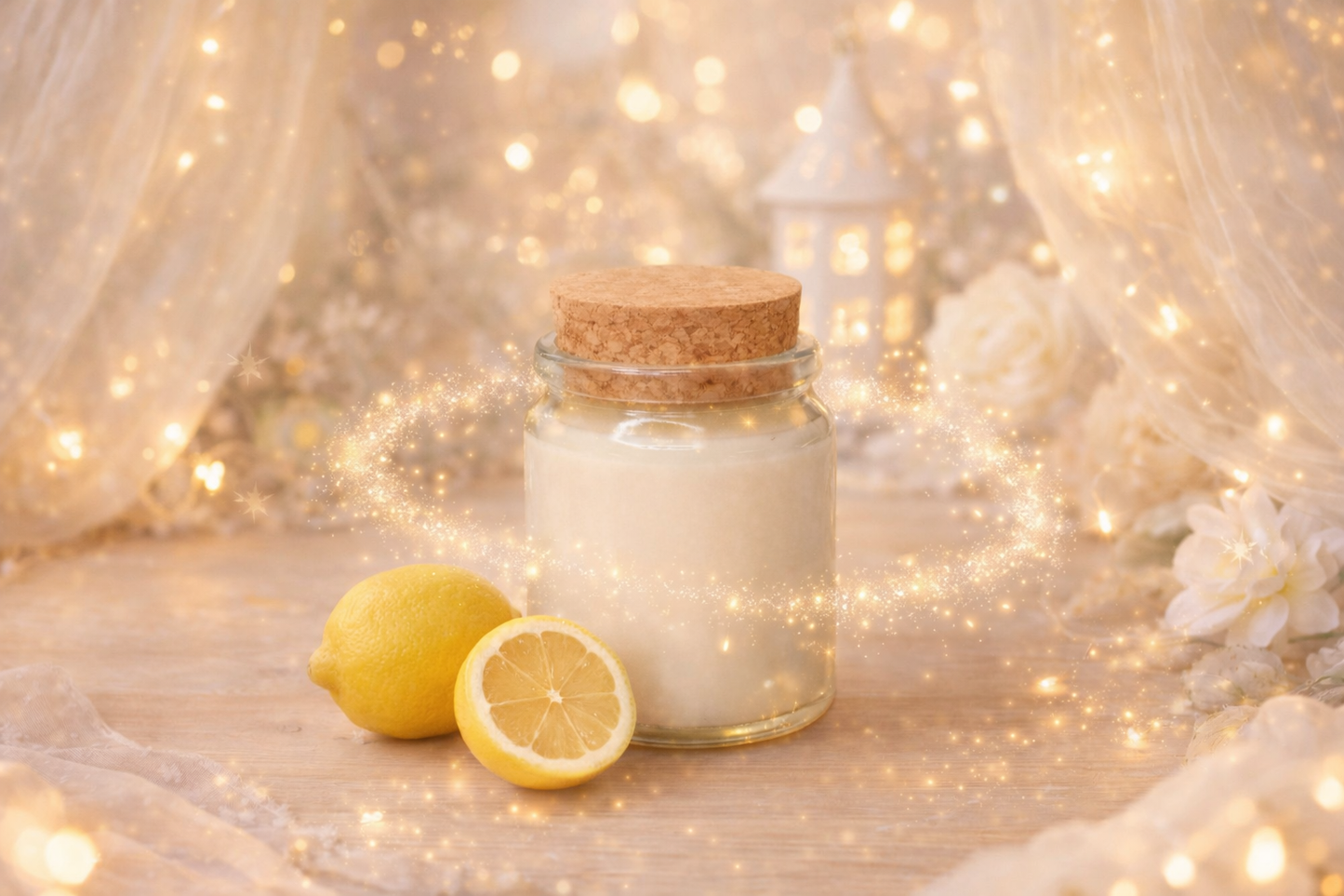 🕯️ Bougie parfumée classique - Citron