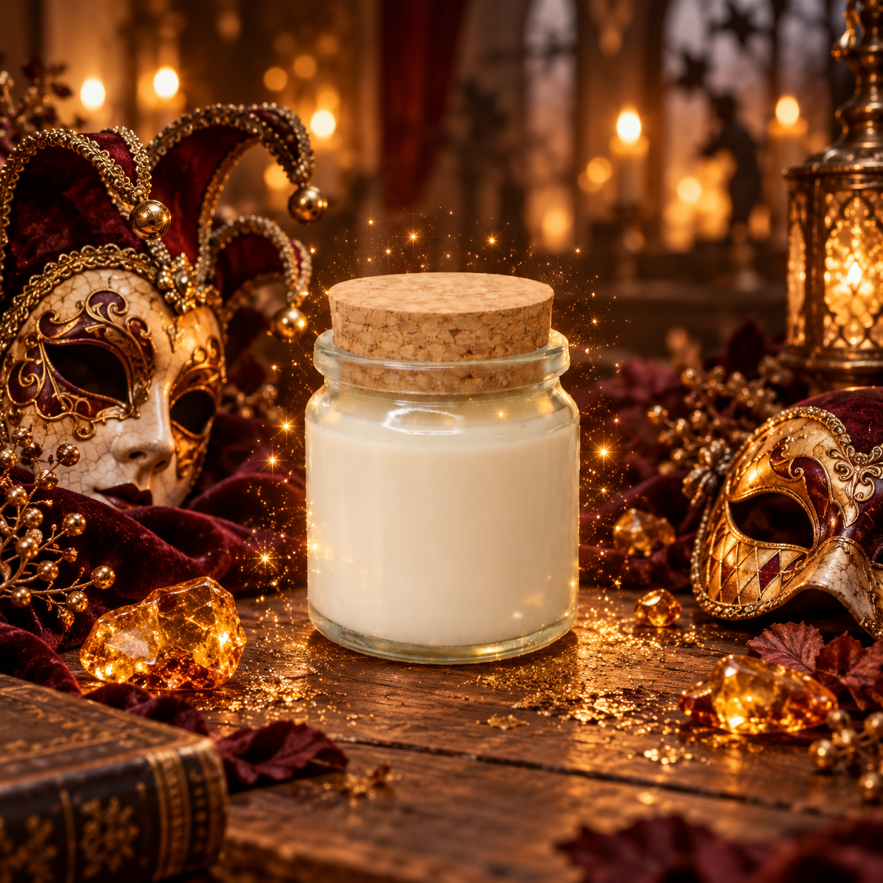 🕯️ Bougie parfumée classique - Duo diabolique