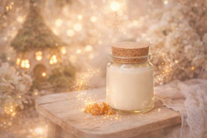🕯️ Bougie parfumée classique - Ambre boisé