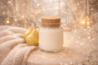 🕯️ Bougie parfumée classique - Cachemire et poire