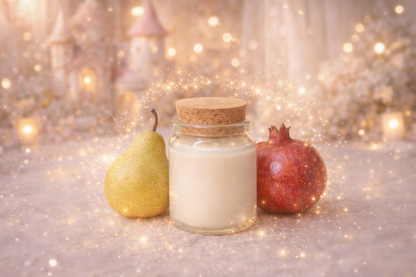 🕯️ Bougie parfumée classique - Poire et grenade