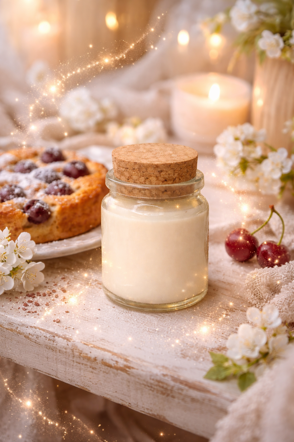 🕯️ Bougie parfumée classique - Clafoutis