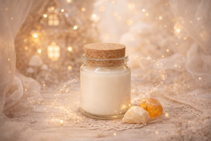 🕯️ Bougie parfumée classique - Ivoire et ambre