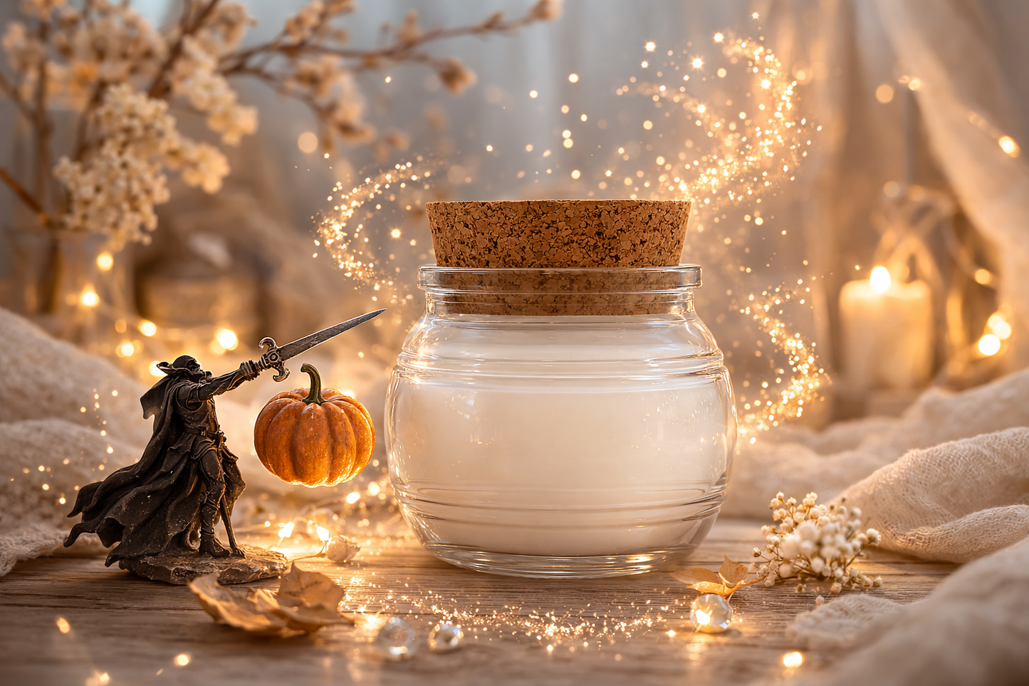 🕯️ Bougie parfumée classique - Cavalier sans tête