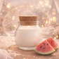 🕯️ Bougie parfumée classique - Pastèque