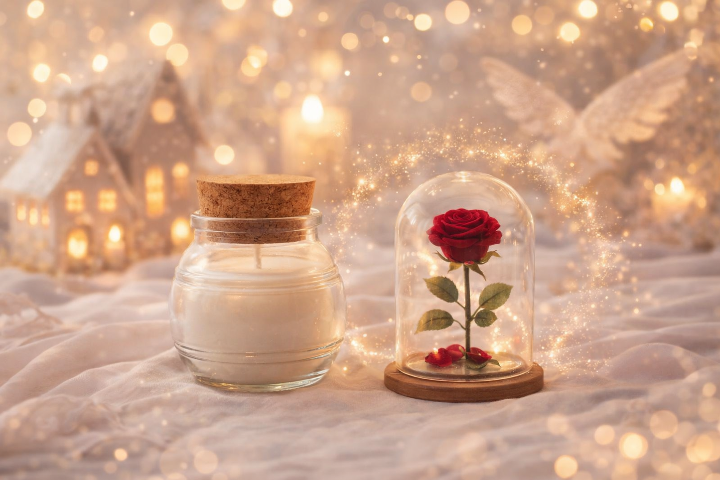🕯️ Bougie parfumée classique - Histoire éternelle