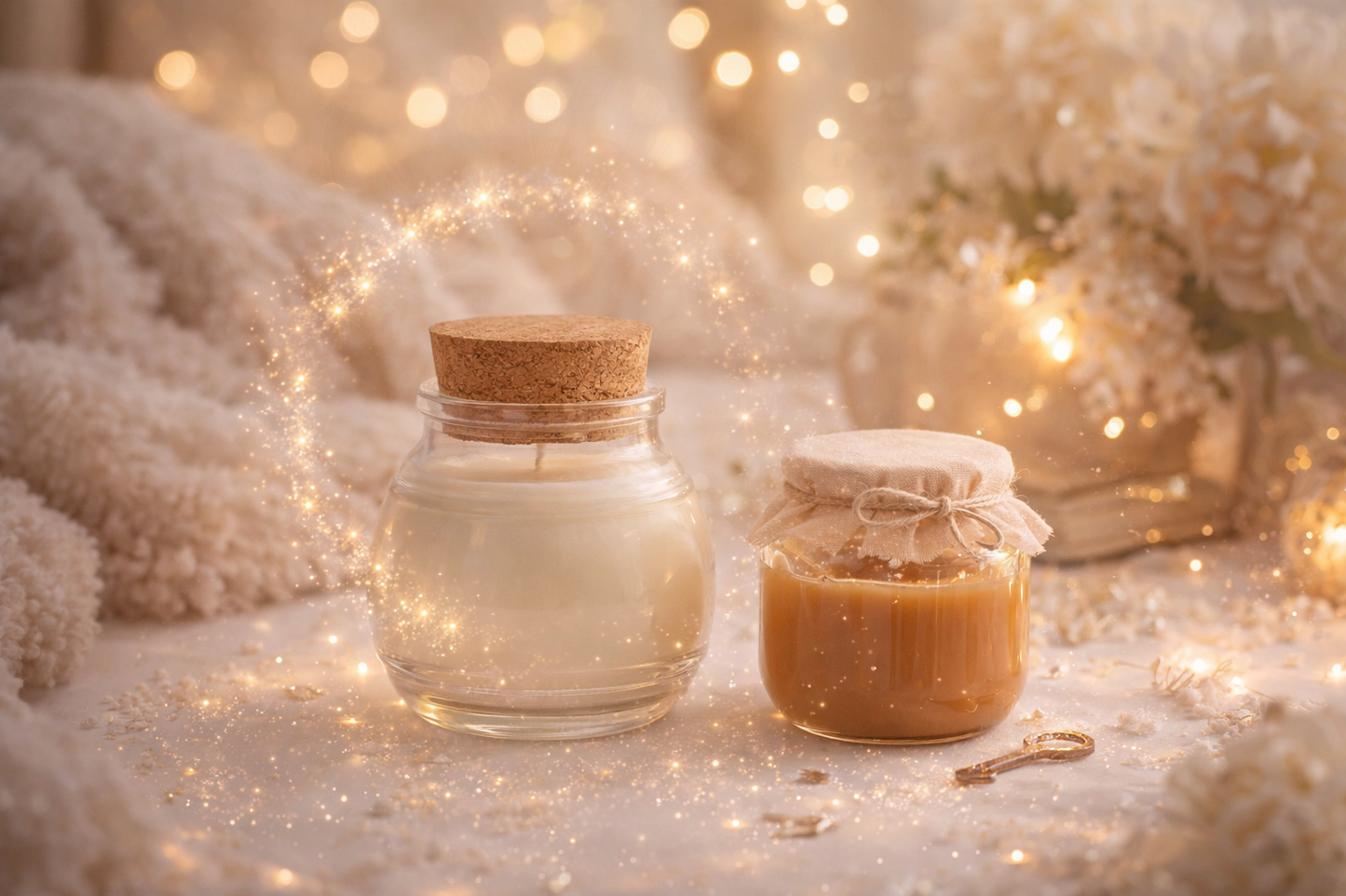 🕯️ Bougie parfumée classique - Confiture de lait