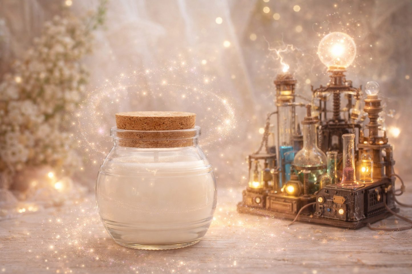 🕯️ Bougie parfumée classique - Laboratoire