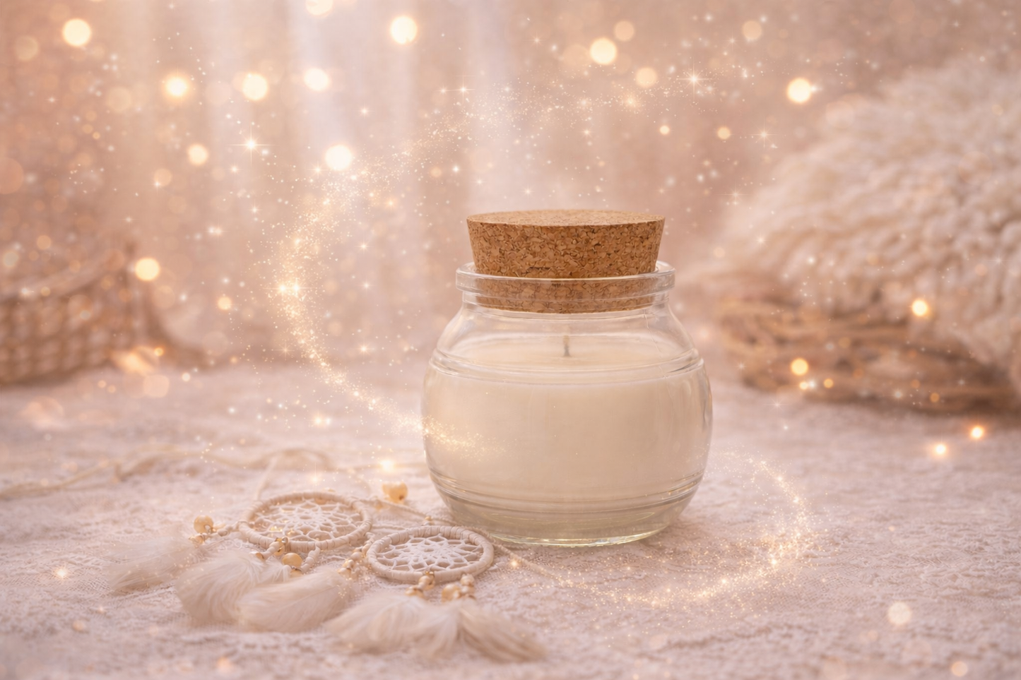 🕯️ Bougie parfumée classique - Attrape-rêve