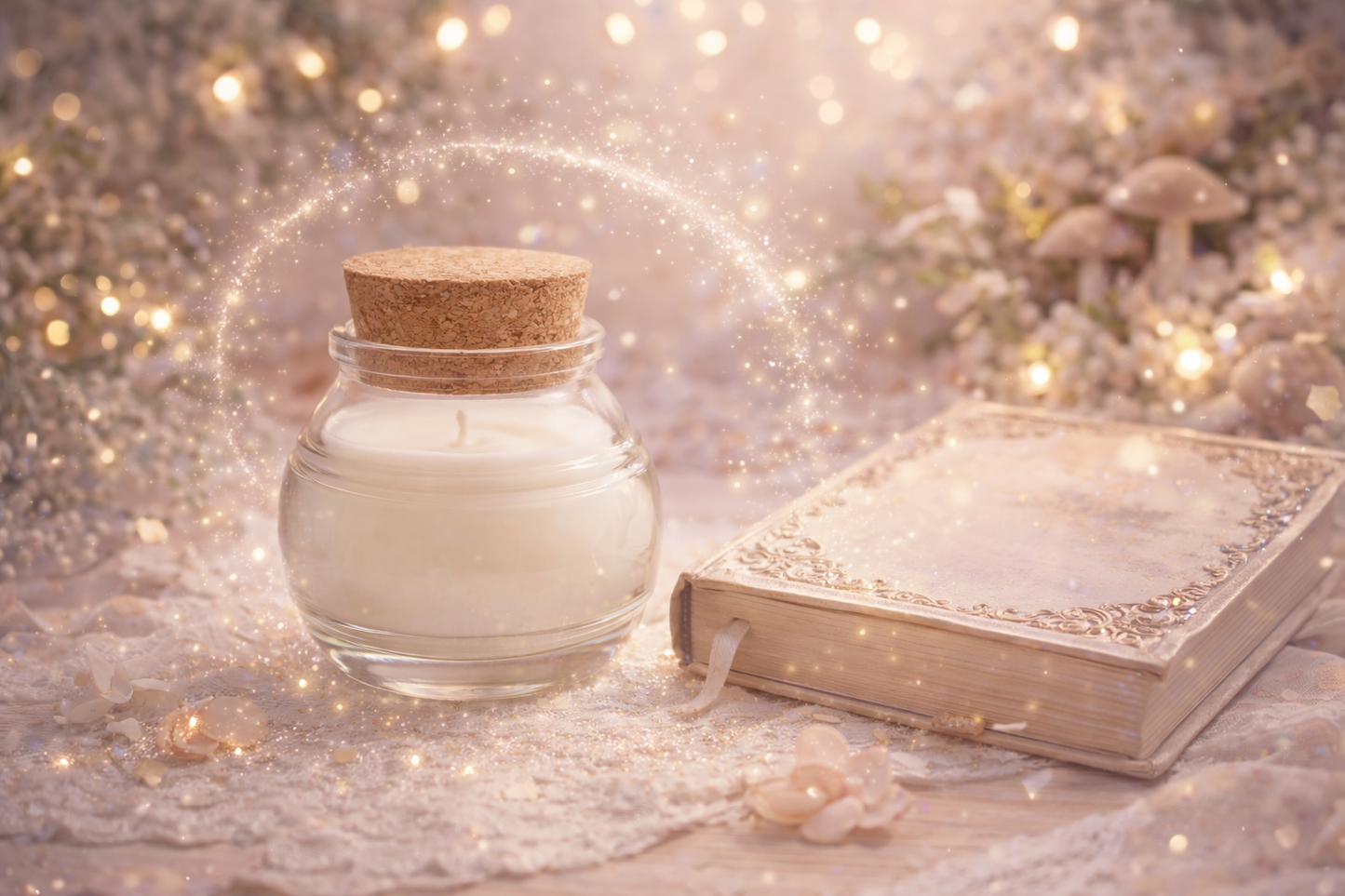 🕯️ Bougie parfumée classique - Grimoire
