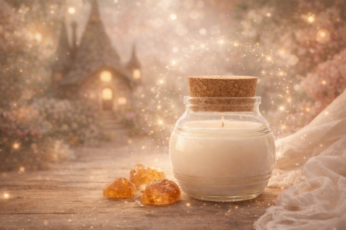 🕯️ Bougie parfumée classique - Ambre gris