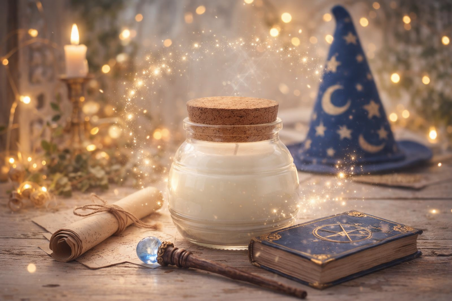 🕯️ Bougie parfumée classique - Archimède