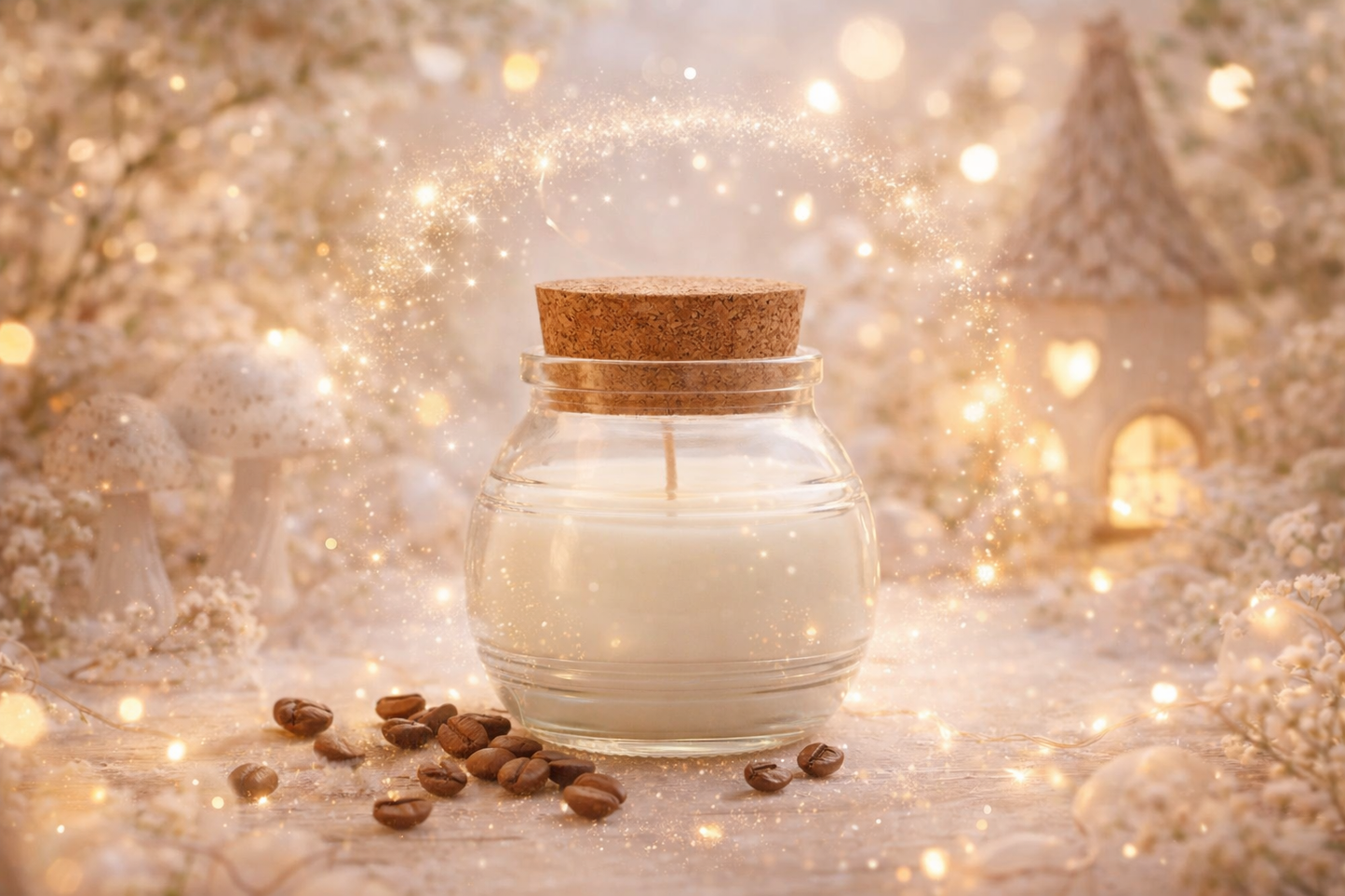 🕯️ Bougie parfumée classique - Cappuccino