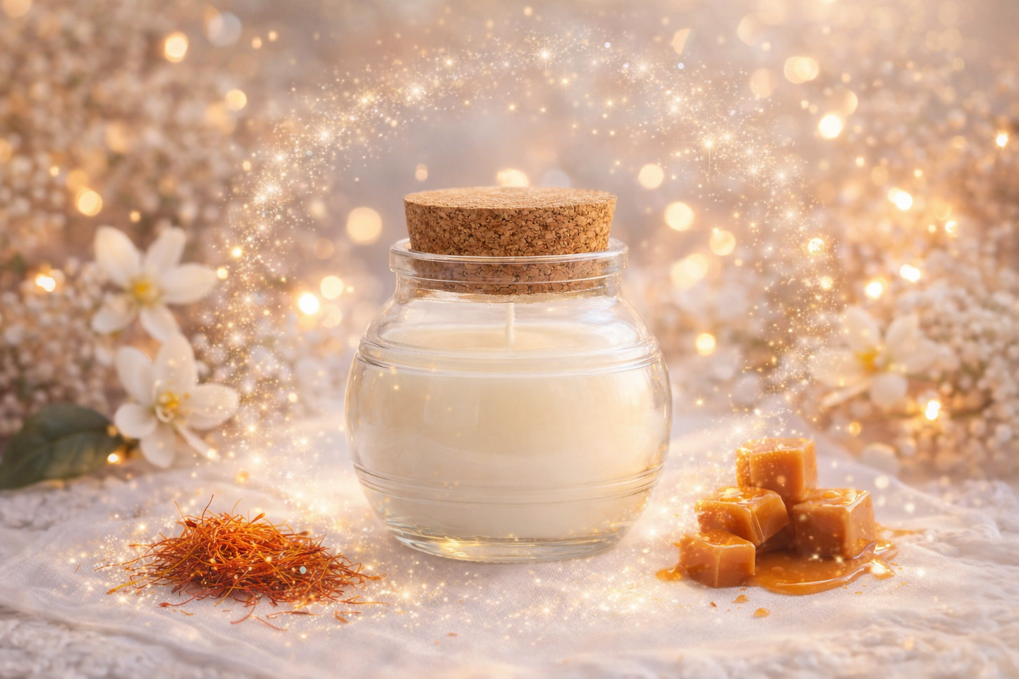 🕯️ Bougie parfumée classique - Velours intime