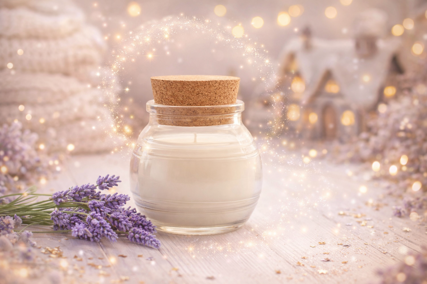 🕯️ Bougie parfumée classique - Lavande