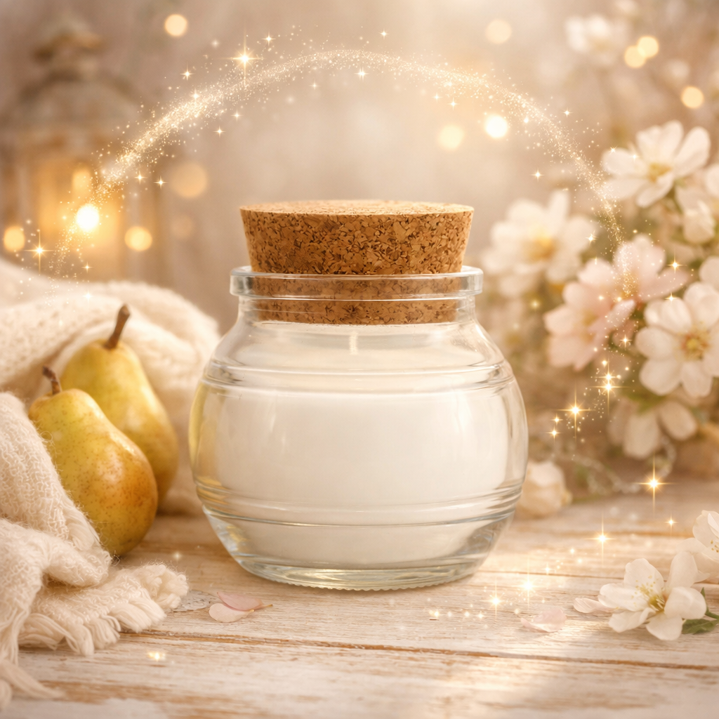 🕯️ Bougie parfumée classique - Cachemire et poire