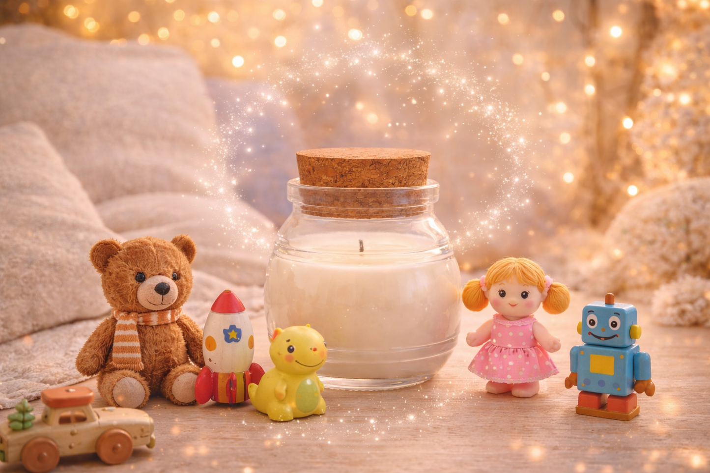🕯️ Bougie parfumée classique - Jouet