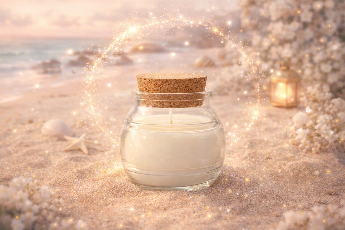 🕯️ Bougie parfumée classique - A la plage
