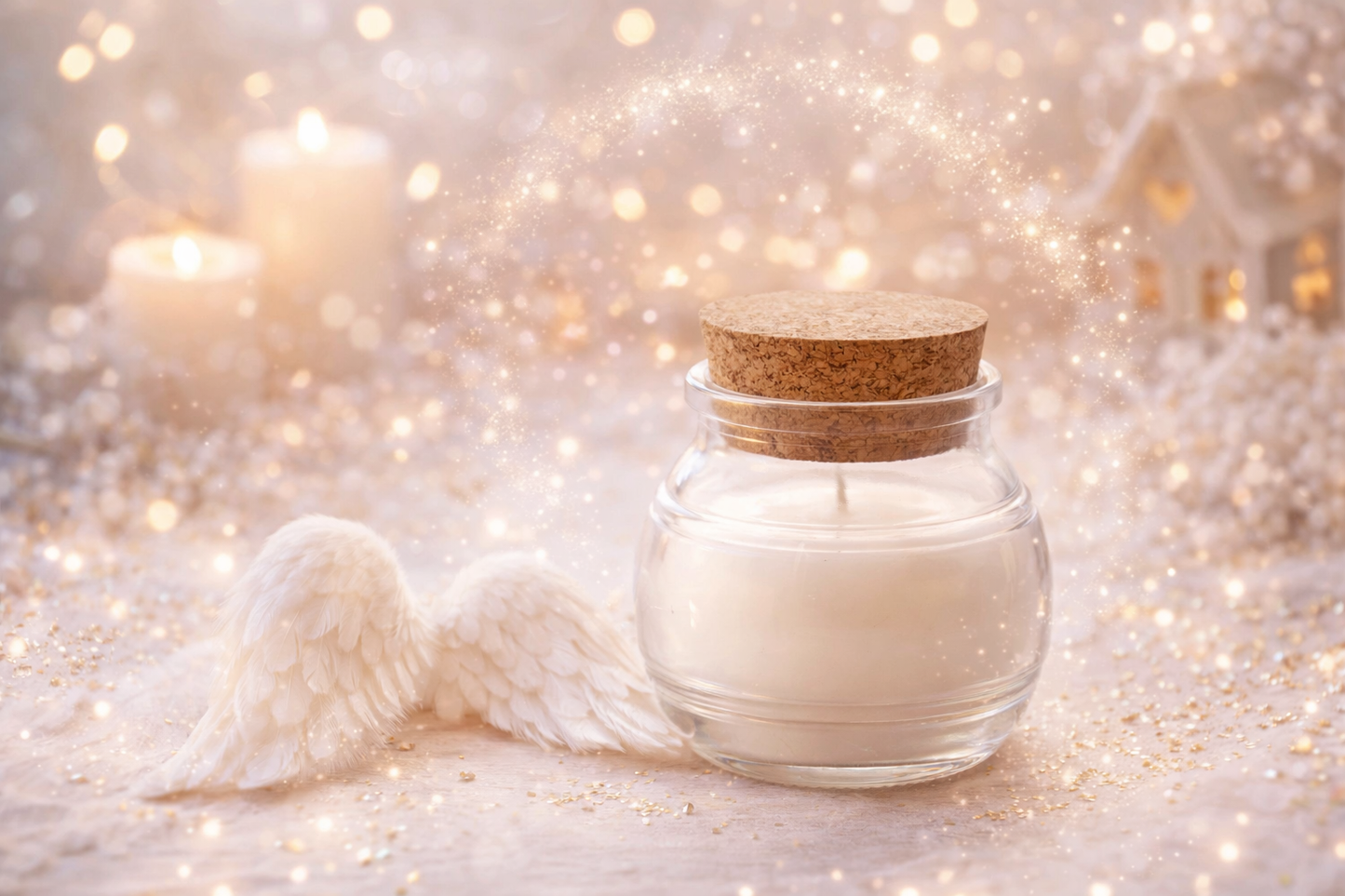 🕯️ Bougie parfumée classique - Ange