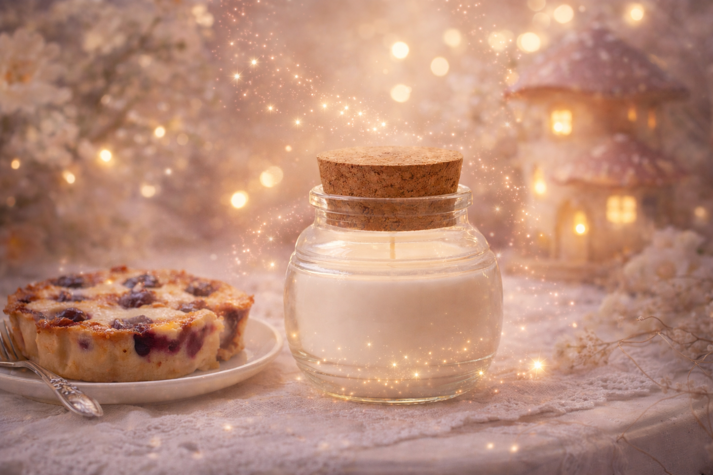 🕯️ Bougie parfumée classique - Clafoutis