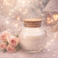 🕯️ Bougie parfumée classique - Rose pétillante