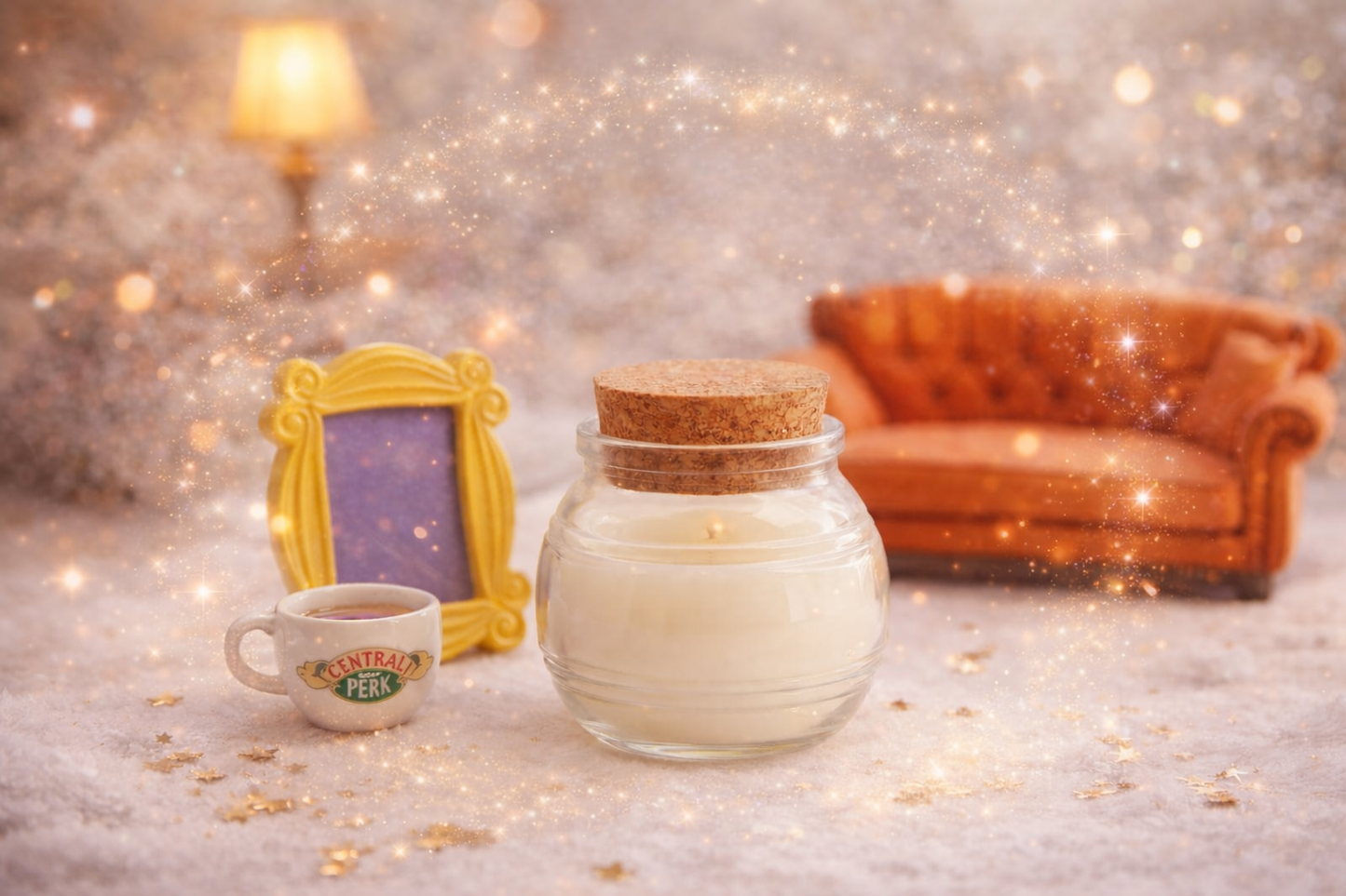 🕯️ Bougie parfumée classique - Les amis