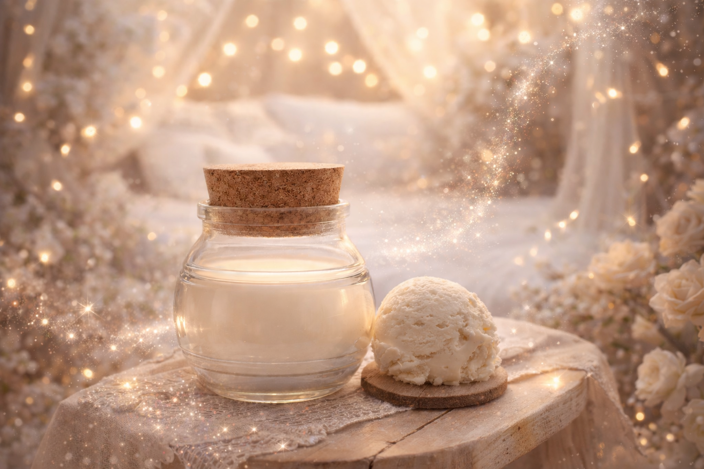 🕯️ Bougie parfumée classique - Glace vanille