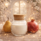 🕯️ Bougie parfumée classique - Poire et grenade