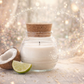 🕯️ Bougie parfumée classique - Coco - citron vert