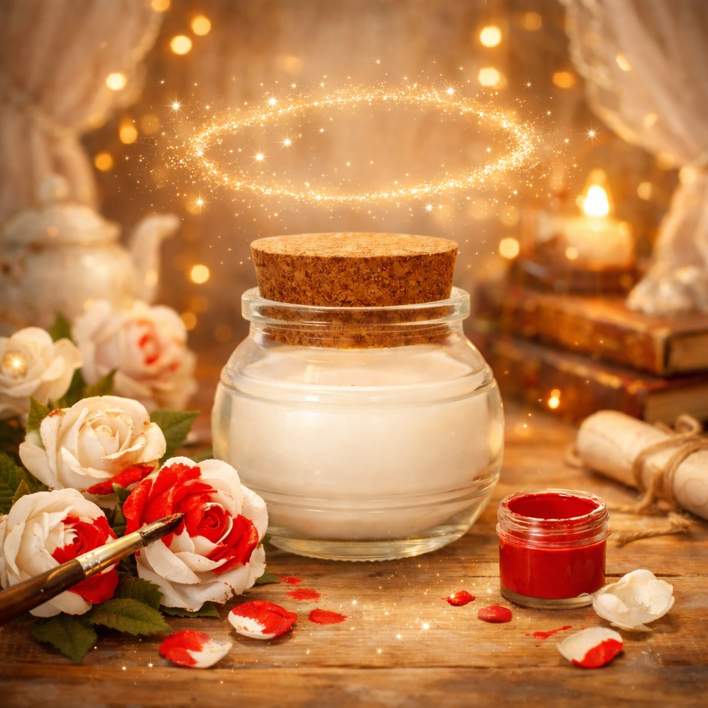 🕯️ Bougie parfumée classique - Les roses en rouge