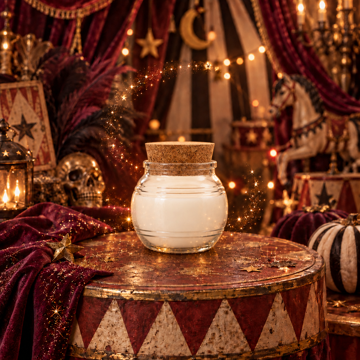 🕯️ Bougie parfumée classique - Cirque macabre