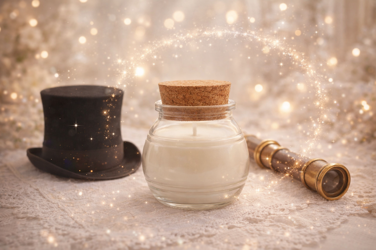 🕯️ Bougie parfumée classique - Le comte