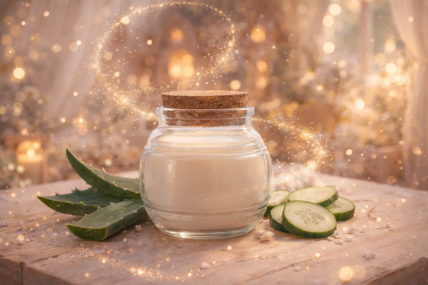 🕯️ Bougie parfumée classique - Aloe vera concombre