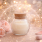 🕯️ Bougie parfumée classique - Pivoine et blush