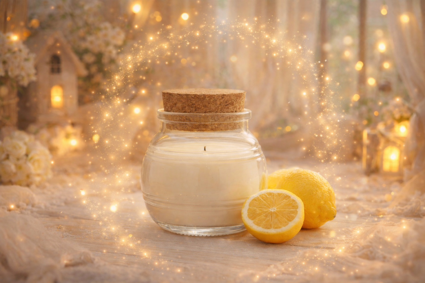 🕯️ Bougie parfumée classique - Citron