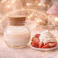 🕯️ Bougie parfumée classique - Fraise chantilly