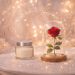🕯️ Bougie parfumée classique - Histoire éternelle