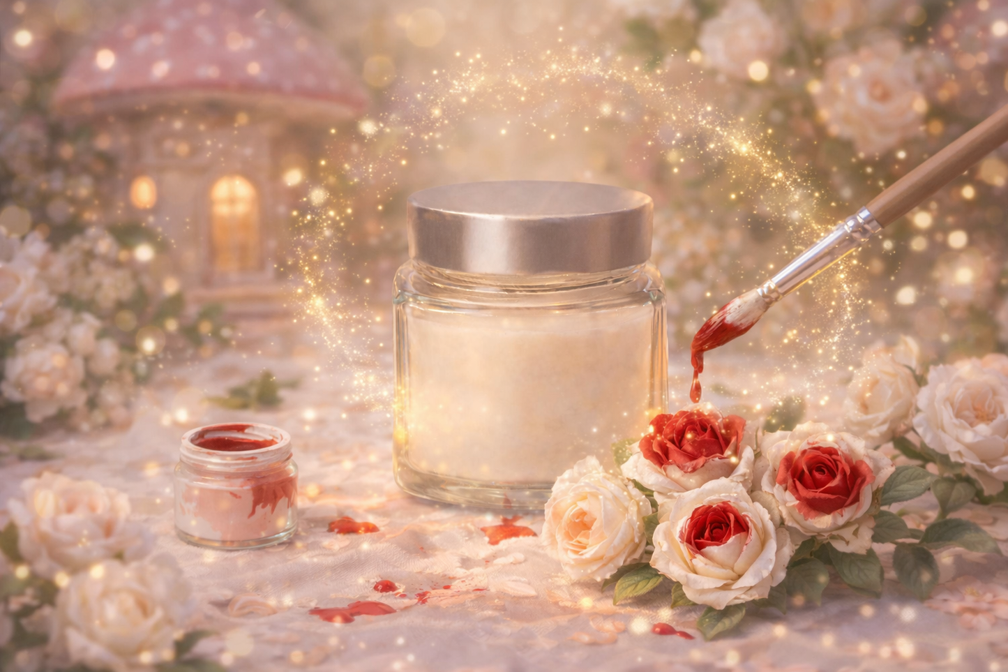 🕯️ Bougie parfumée classique - Les roses en rouge