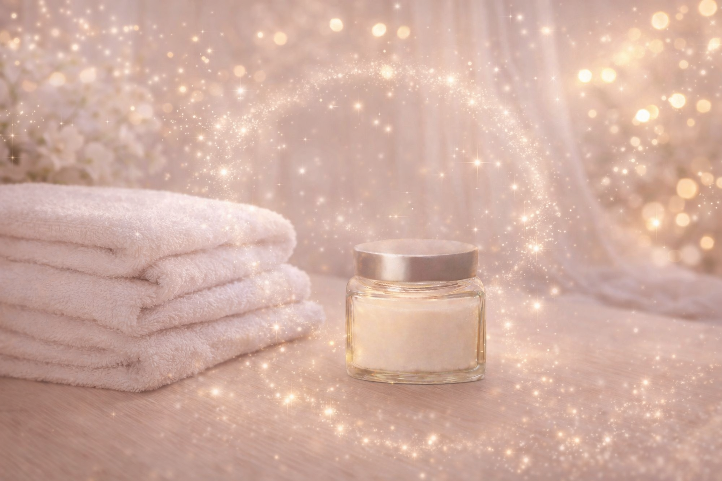 🕯️ Bougie parfumée classique - Linge propre